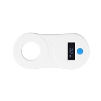 134.2KHz Animal Chip Scanner Handheld Portable Animal Chip Scanning Tool Volaille Pet Management Puce Scanner OLED Display pour Poulet Canard Chats Chien Animal Identification