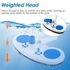 13.5-Inch Pool Vacuum Head Inground Above Ground Vinyl Pool Vacuum Brush Head Spa Vacuum Attachment Cleaning Tool with Weighted Base and Brushes