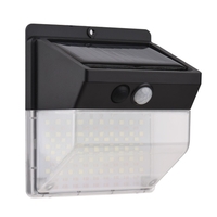 136 LED applique murale solaire PIR détecteur de mouvement lumières extérieure lampe de jardin étanche veilleuse