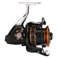 13BB Spinning Reel 4.0: 1 Rapport de vitesse Grands moulinets de pêche à la traîne avec poignée gauche et droite pliable interchangeable