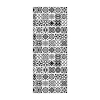 13PCS DIY Escalier Autocollants Beau Paysage Motif Autocollants D