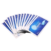 14 pcs / boîte 3D Blanchiment Des Dents Bandes Dents Blanchiment Dentaire Nettoyage Double Élastique Gel Bandes Dentaire Blanchiment Outils