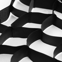 140 cm / 55in photographie octogone Softbox grille noir nid d