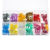 140 PCS 2A-40A Automobile Standard Moyen Auto Titulaire De Voiture ATO Plug-in Lame Fuse Assortiment Bateau Moto Camion Secondaire Taille Lame Remplacement Kit Fusibles