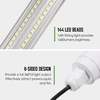 144 LED Submersible pêche lumière sous-marine poisson Finder lampe nuit pêche leurre appât lumière poisson attirant la lumière