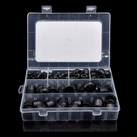 145 pièces PE couvre-boulons Kits d