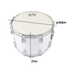 14po Marching Tambour en acier inoxydable et en bois d