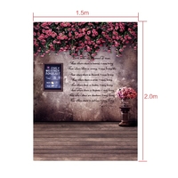1.5 * 2m Photographie arrière-plan Toile de fond Impression numérique Fantasy Light Spot Modèle de plancher en bois pour studio photo