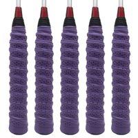 1/5 pièces bande de poignée de raquette Super absorbant Badminton EVA surgrip antidérapant Tennis Grip absorber la sueur raquette collante poignée