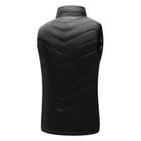 15-Zone lavable électrique chauffage gilet veste chauffante gilet chauffant