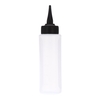 150ml Bouteille de shampooing en plastique couleur applicateur avec utilisation d