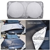 150X70CM Voiture Pare-Brise Pare-Soleil Pare-Soleil Visière Fenêtre Avant SUV Van Auto Véhicule Bouclier Réflecteur Blocage Écran Couverture pour Camions Voitures