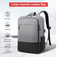 15, 6 pouces grande capacité sac à dos pour ordinateur Oxford tissu sac d