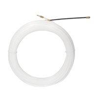 15m Fish Tape Extracteur de câble Outil de traction à travers le mur Enfileur de fil en plastique ABS Câbles électriques Extracteur pour conduit de plafond de cloison sèche