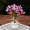 15Pcs Rose Buds Simulation Star Bractées Bouquet Soie