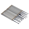 15Pcs serrure en acier inoxydable Pick ouvre la valeur serrurier outils avec clé cassé extracteur de clés