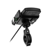 15W support de téléphone de moto chargeur sans fil USB charge rapide 2 en 1 support de téléphone de moto en aluminium