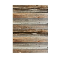1.5x2.1m / 5x7ft vinyle bois photographie fond toile de fond