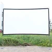 16: 9 Projecteur Écran Home Cinéma Portable Outdoor Movie (120 pouces)