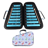 16 Clés Glockenspiel 16-Note Plaque en aluminium Xylophone