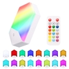 16 couleurs changeantes RGB LEDs lampe de nuit avec contrôleur