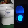 16 couleurs LED Toilet Nightlight Motion Activated Light
