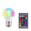 16 couleurs RGB + lampe blanche LED RGBW 3W/5W/10W/15W lumière colorée ampoules décoratives pour la maison avec télécommande