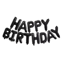 16 pouces joyeux anniversaire décorations de fête ensemble garçons filles femmes bébé fournitures d
