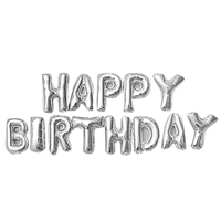 16 pouces joyeux anniversaire décorations de fête ensemble garçons filles femmes bébé fournitures d
