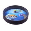 16 pouces océan tambour en bois portable mer vague tambour Instrument à percussion doux son de mer jouet musical cadeau pour les enfants
