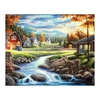 16 x 20 pouces campagne paysage motif bricolage peinture à l