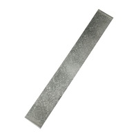 160*30*3mm acier damas billette en acier à motifs coupe embryon matériaux de forgeage trempé lissé pour coupe bricolage matériel polyvalent