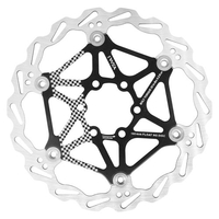 160mm/180mm/203mm disque de frein flottant Rotor plaquette de frein de vélo partie de vélo à disque à Six boulons