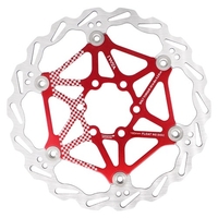 160mm/180mm/203mm disque de frein flottant Rotor plaquette de frein de vélo partie de vélo à disque à Six boulons