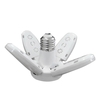 165V-260V 28W 1500LM 6500-7000K E27/E26 LED plafonniers de garage avec 4 panneaux réglables