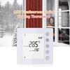 16A Thermostat de chauffage électrique LCD écran tactile Thermostat de chauffage numérique semaine Programmable contrôleur de température intelligent Anti-gel économie d