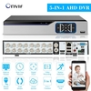 16CH 1080P Full Haute Définition hybride AHD / IP / ONVIF IP / Analogique / TVI / CVI / DVR Enregistreur vidéo numérique CCTV DVR P2P Surveillance à distance par téléphone pour système de système de surveillance de sécurité du bureau à domicile