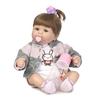 16in Reborn Baby Rebirth poupée enfants cadeau tissu corps matériel