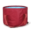 16L seau de camping pliable portatif de voyage pliant bassin de lavage de conteneur d