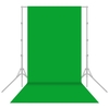 1.6x6m / 5x20ft photographie Studio toile de fond non-tissé écran de fond couleur unie noir