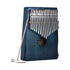 17-clé portable Kalimba Mbira pouce piano acajou instrument de musique en bois massif cadeau pour les amateurs de musique débutants étudiants