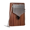 17-clé portable Kalimba Mbira pouce piano acajou instrument de musique en bois massif cadeau pour les amateurs de musique débutants étudiants