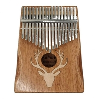 17 touches Kalimba Elk Thumb Piano Instrument de musique portable Dreamy Elk Maple Type