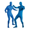 170cm bleu Chromakey bleu écran costume complet body Costume pour adulte hommes femmes 60-75KG Studio photographie Chromakey