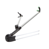 1, 7M 1, 9M 2, 1M Porte-canne à pêche en acier inoxydable télescopique Pole Bracket outil accessoire de pêche