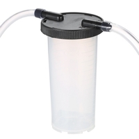 17pcs Professionnel Voiture Auto Tenue À La Main Aspirateur Pompe De Pression De Frein Adaptateur De Purgeur Testeur De Réservoir De Liquide Vide Saignement Kits De Test Kits Kits 2 en 1 Outil Kit Testeur De Vide