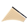18 Pipe Pan Flute Panpipes C Key Pan Pipes avec embouchure pour les étudiants débutants
