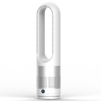 18 pouces anion ventilateur sans lame télécommande affichage numérique calendrier bureau à domicile muet ventilateur de refroidissement de bureau