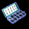 180PCS Tactile Push Button Switch Micro Micro Momentary Tact Assortment Kit 10 Value 6 x 6mm 4 Pin Micro Switches