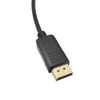 1.8M DP à DVI Adaptateur DisplayPort Display Port à DVI Câble Adaptateur Convertisseur Mâle à Mâle Câble Vidéo 1080P pour Moniteur Projecteur Affiche Noir
